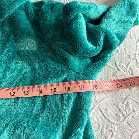 The North Face Full Zip Osito Fleece Jacket Women’s Porcelain Green Small - Picture 5 of 12
